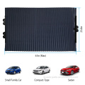 Pencetakan kustom retractable windscreen car sunshade